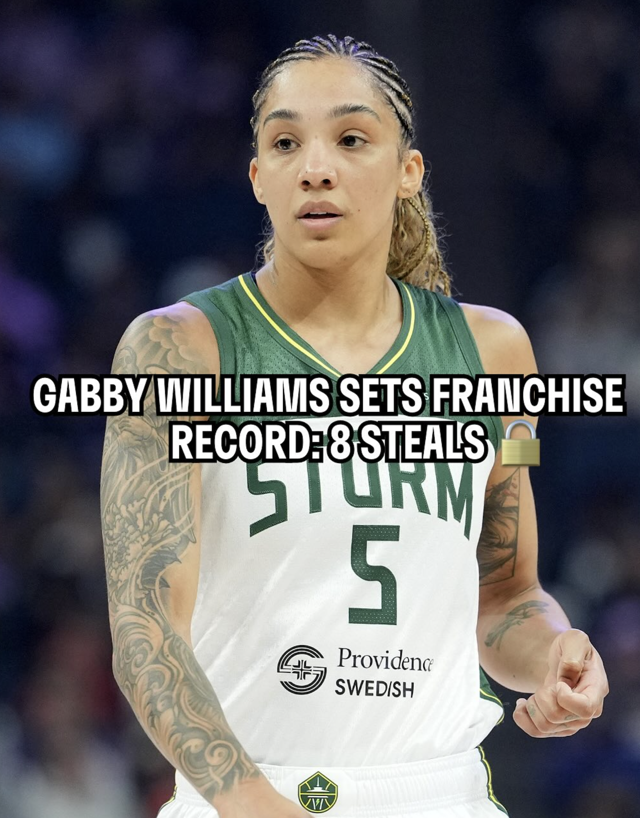 Franchise record 8 steals in one game