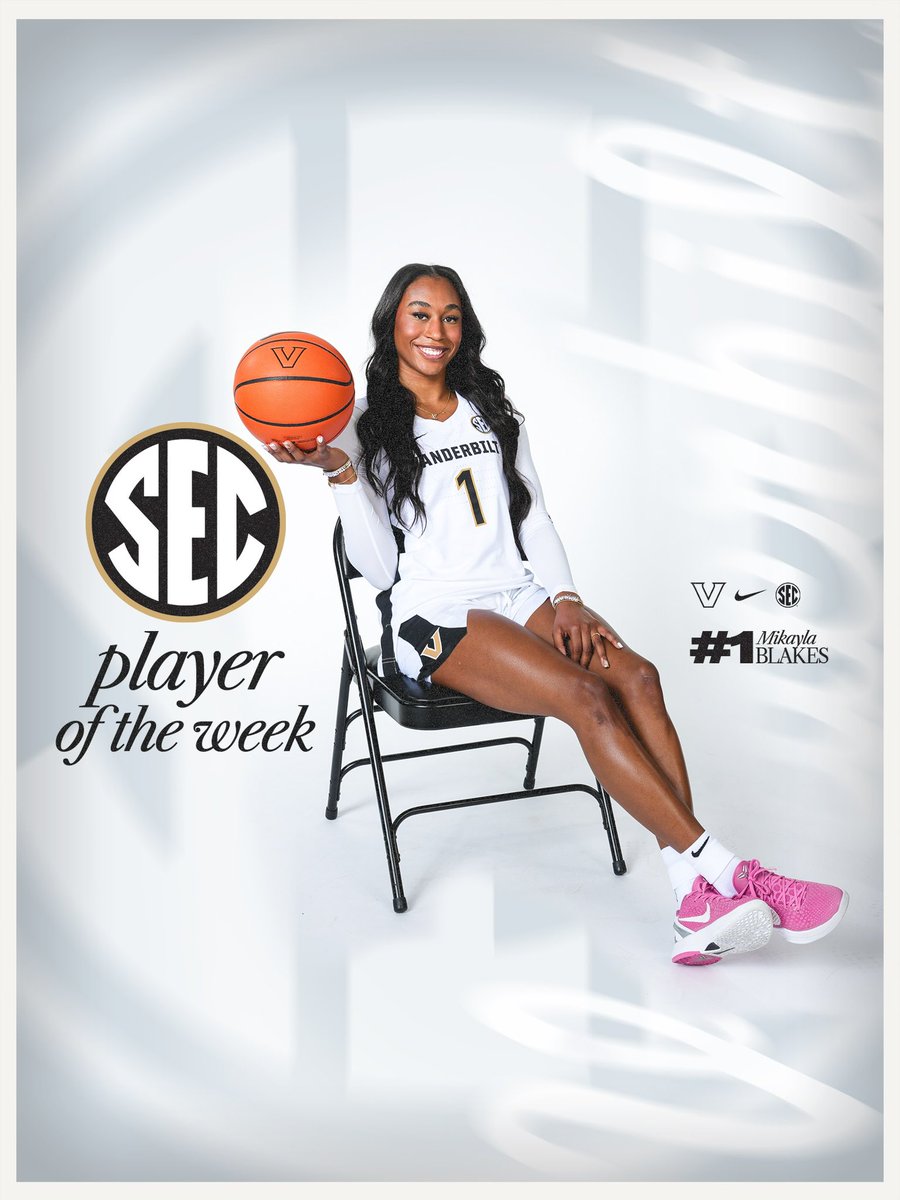 Most SEC player of the week selections in a season (Vanderbilt)