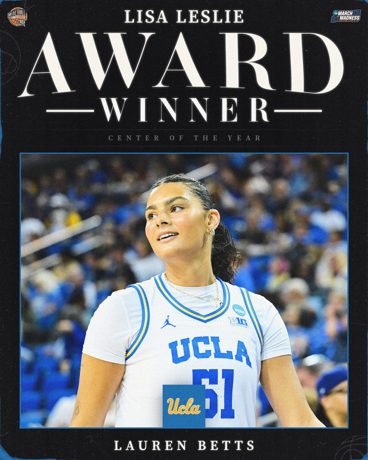 2026 Lisa Leslie Center of the Year