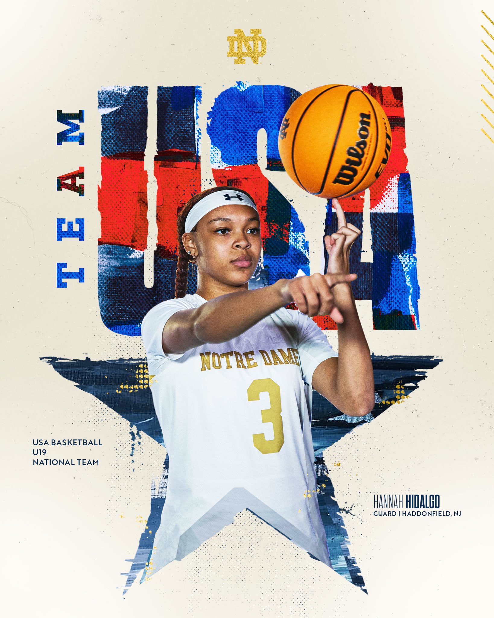 Selected for 2023 USA Women's U19 National Team