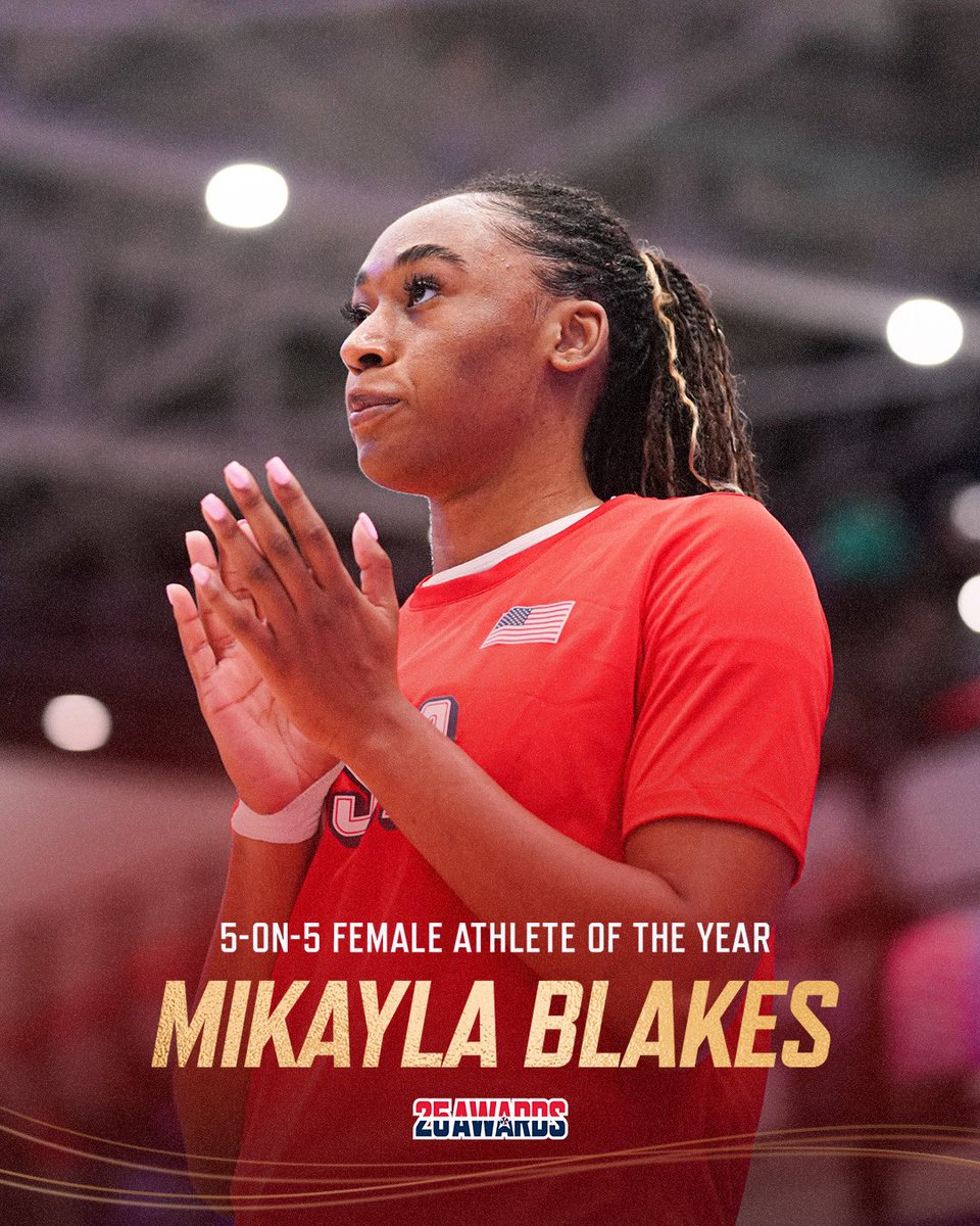 2025 USA Basketball 5-on-5 Female Athlete of the Year