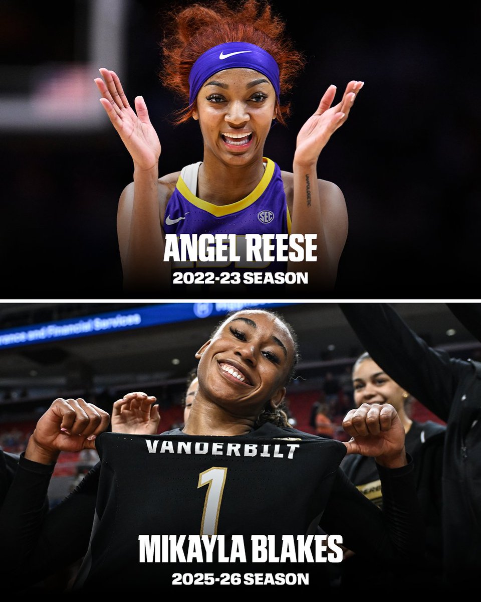 9 straight 20-point games - tied with Angel Reese for SEC record in past 15 years